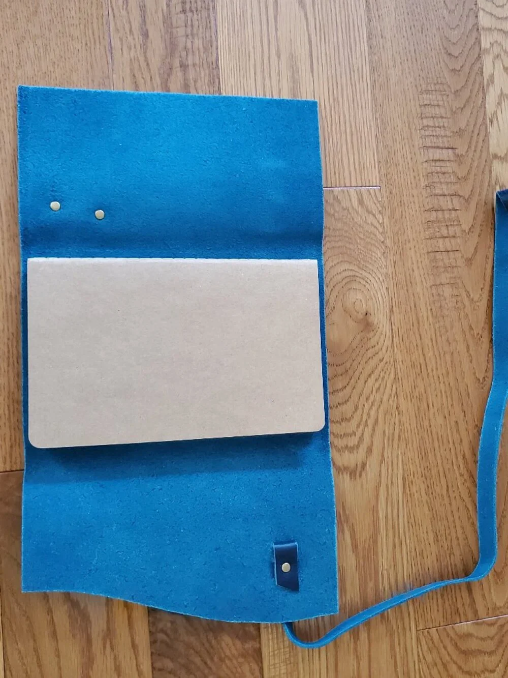 BNNU Portland Leather Goods Large Caspian Leather Wrap Journal